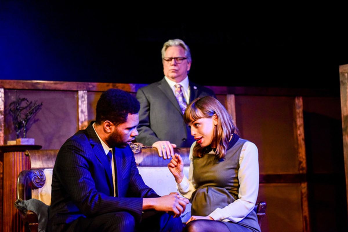 Jeffery Owen Freelon Jr., Norm Woodel and Cassidy Slaughter-Mason at 