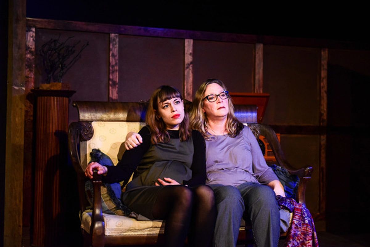 Cassidy Slaughter-Mason and Barbara Figgins at 