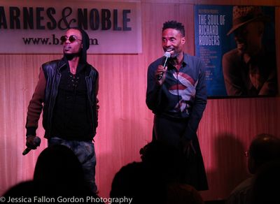 Zaire Park and Billy Porter Photo