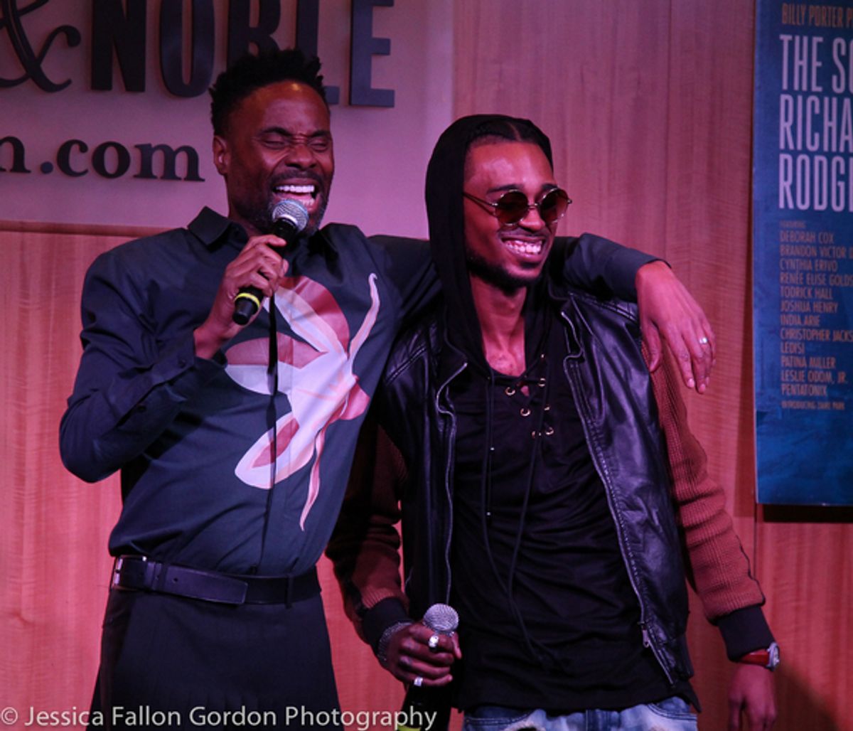 Billy Porter and  Zaire Park at 