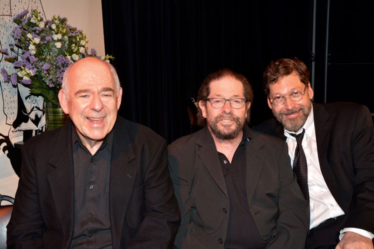 Lenny Wolpe, Jonathan Hadary and David Staller at 