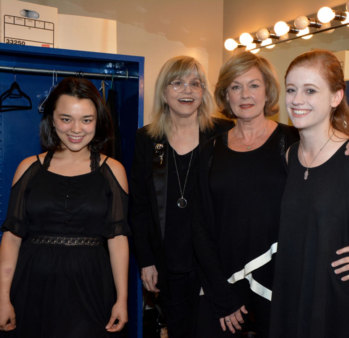 Midori Francis, Susan Haskins-Doloff, Michele Pawk and Susannah Perkins at 