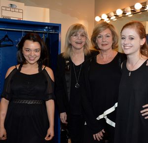 Midori Francis, Susan Haskins-Doloff, Michele Pawk and Susannah Perkins @ BroadwayWorld Midori Francis, Susan Haskins-Doloff, Michele Pawk and Susannah Perkins Photo