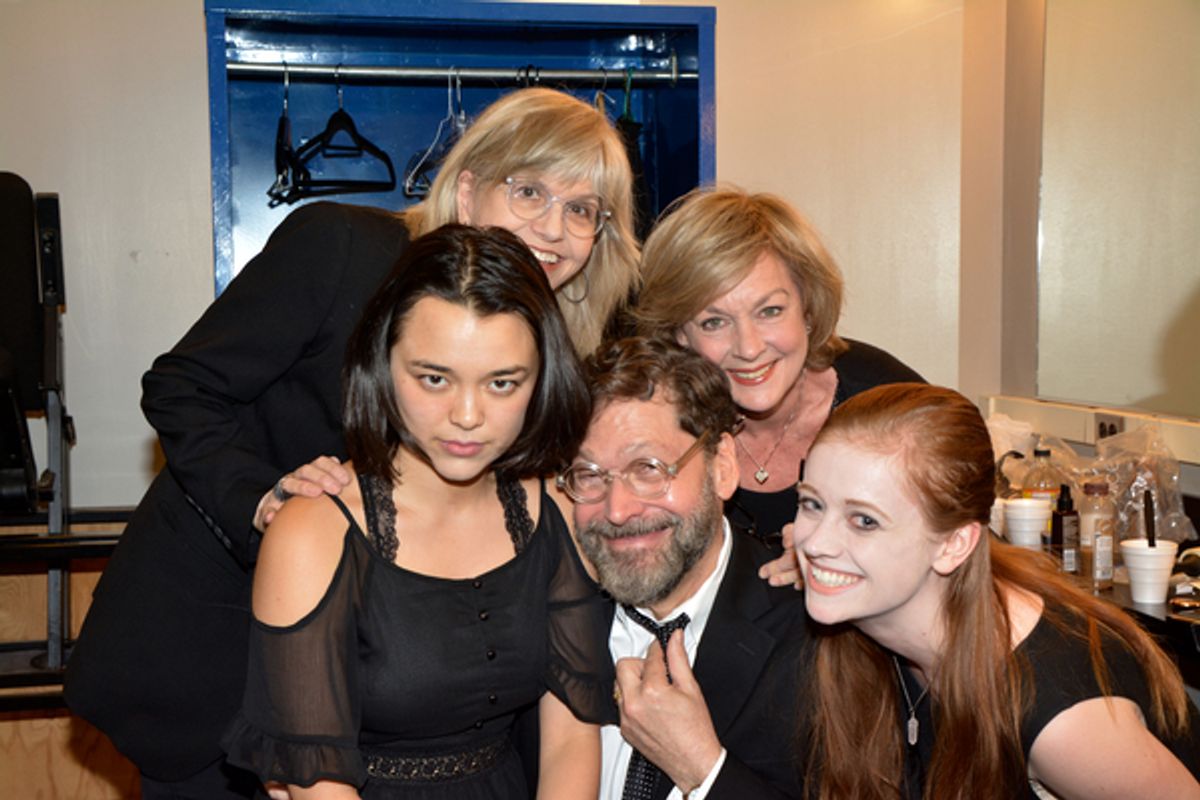 David Staller, Midori Francis, Susan Haskins-Doloff, Michele Pawk and Susannah Perkins at 