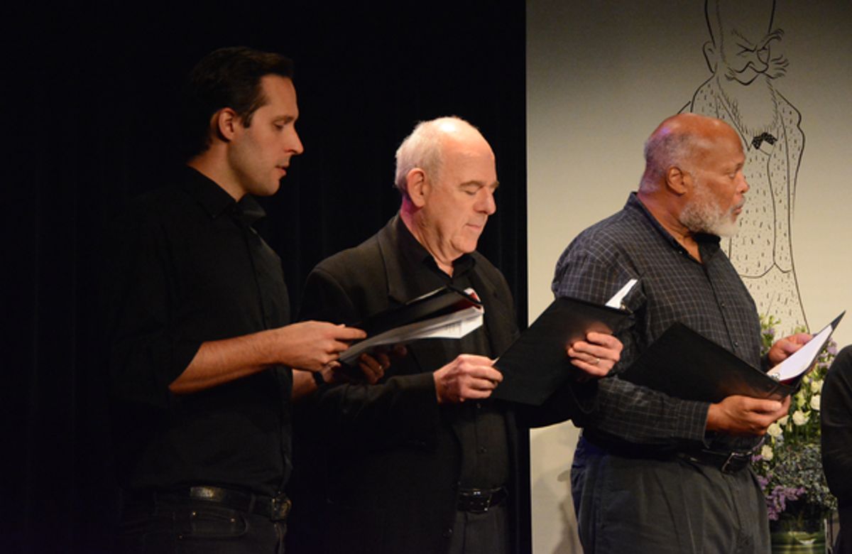 Marc Levasseur, Lenny Wolpe and Raphael Nash Thompson at 