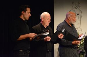 Marc Levasseur, Lenny Wolpe and Raphael Nash Thompson @ BroadwayWorld Marc Levasseur, Lenny Wolpe and Raphael Nash Thompson Photo