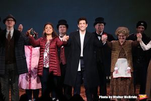Barrett Doss and Andy Karl with cast @ BroadwayWorld Barrett Doss and Andy Karl with cast Photo