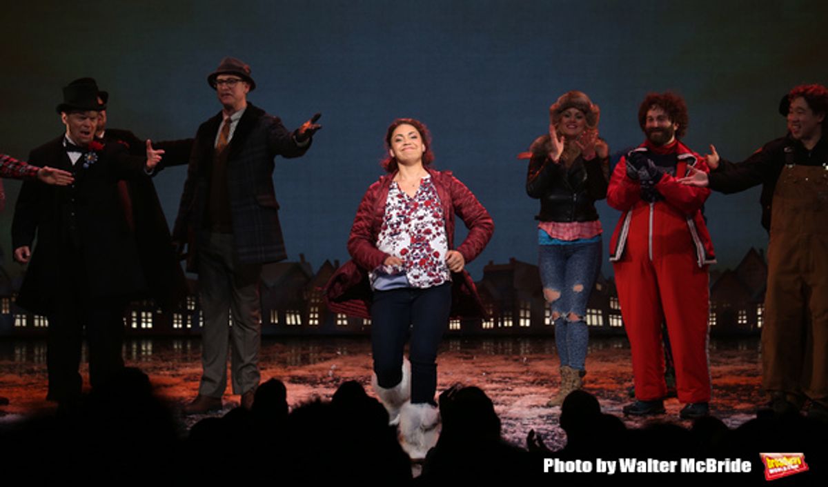 Barrett Doss and cast  at 