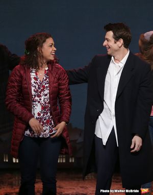 Barrett Doss and Andy Karl @ BroadwayWorld Barrett Doss and Andy Karl Photo