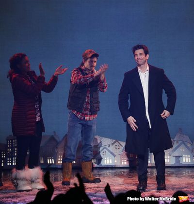 Barrett Doss, Andrew Call and Andy Karl  Photo