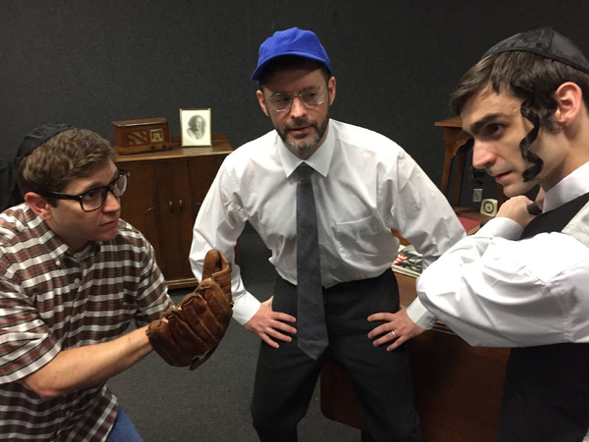 Brian Chambers, Brad Goertz, and John Forgy at 