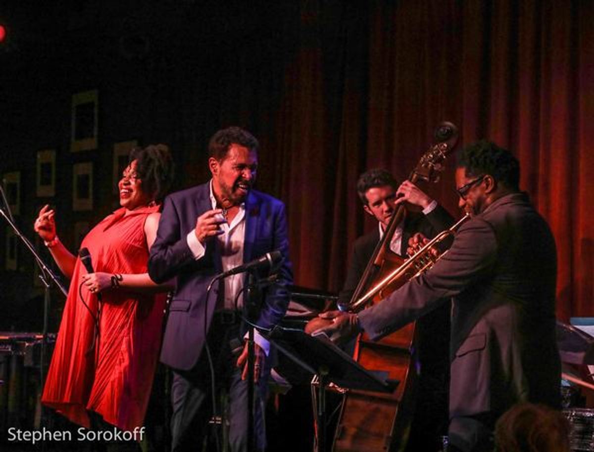 Charannay Wade, Clint Holmes, Marcus Printup at 