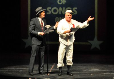Reagle recreates the Rexall Radio Hour featuring Bud Abbott and Lou Costello's Who'se Photo