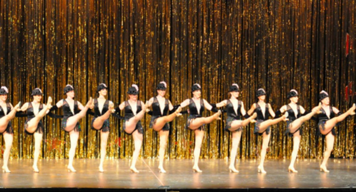 The World Famous Precision Dancers perform at Remembering the 40s at Reagle Music Theatre.  (C) Herb Philpott at 