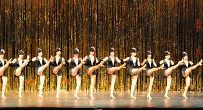 The World Famous Precision Dancers perform at Remembering the 40s at Reagle Music The Photo