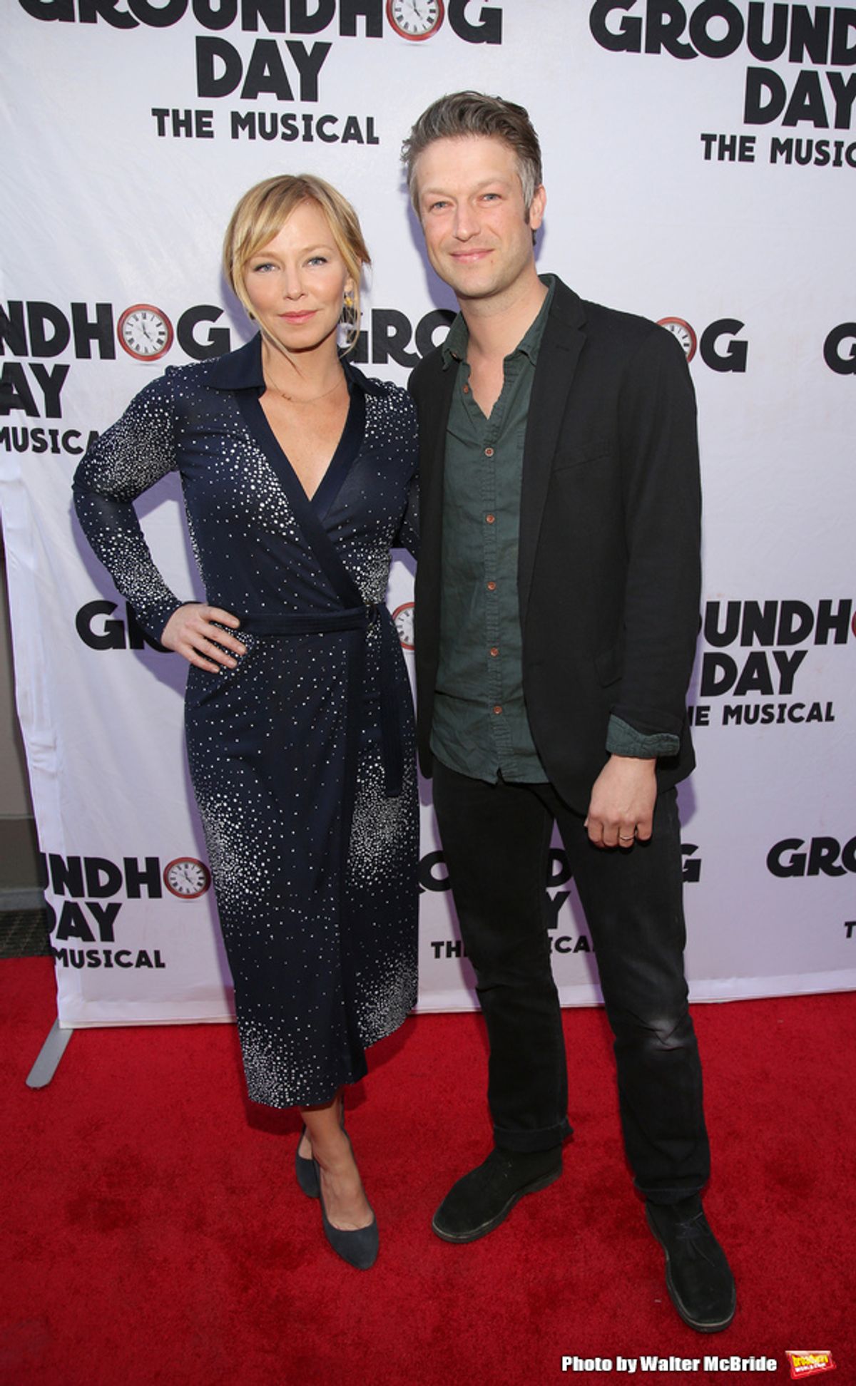 Kelli Giddish and Peter Scanavino at 