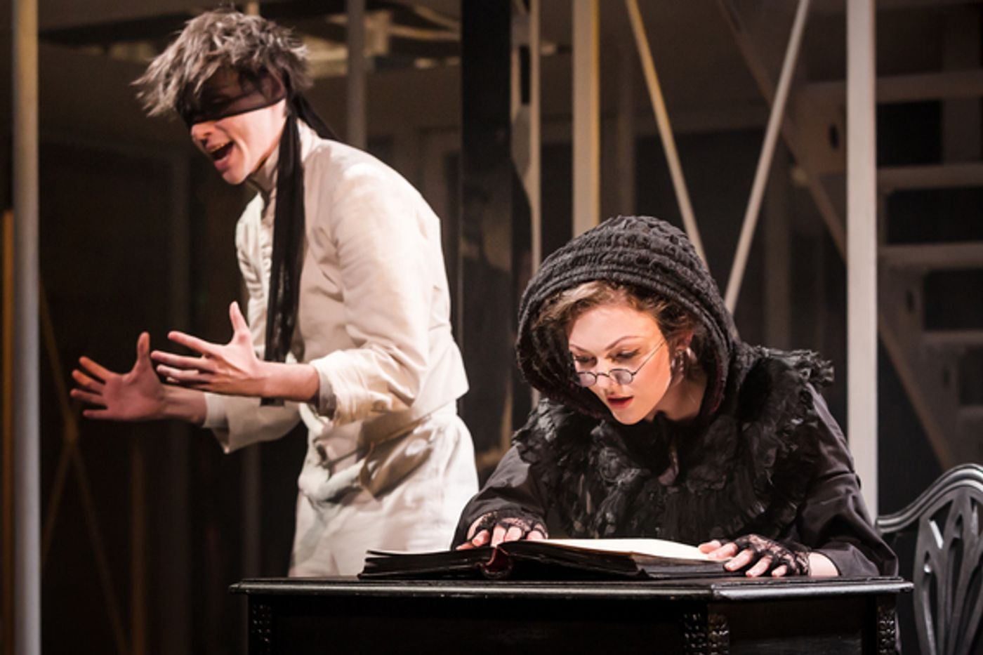 Photo Flash: Charing Cross Theatre presents THE BRAILLE LEGACY  Image