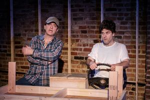 L-R: Richard Toth and Mike Shapiro in CHARLESES by Carl Holder, directed by Meghan Finn, at produced by The Tank at The Brick. Photo by Josh Luxenberg
@ BroadwayWorld L-R: Richard Toth and Mike Shapiro in CHARLESES by Carl Holder, directed by Meghan Fi Photo