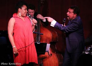 Charenee Wade and Clint Holmes @ BroadwayWorld Charenee Wade and Clint Holmes Photo