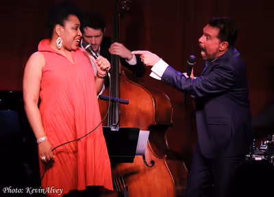 Charenee Wade and Clint Holmes Photo