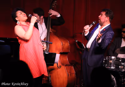 Charenee Wade and Clint Holmes Photo