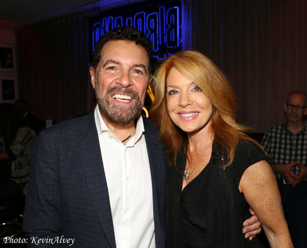 Clint Holmes and Kelly Clinton Holmes at 