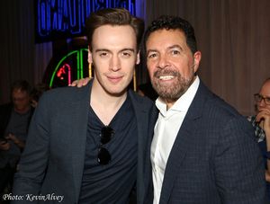 Erich Bergen and Clint Holmes @ BroadwayWorld Erich Bergen and Clint Holmes Photo
