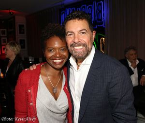 LaChanze and Clint Holmes @ BroadwayWorld LaChanze and Clint Holmes Photo