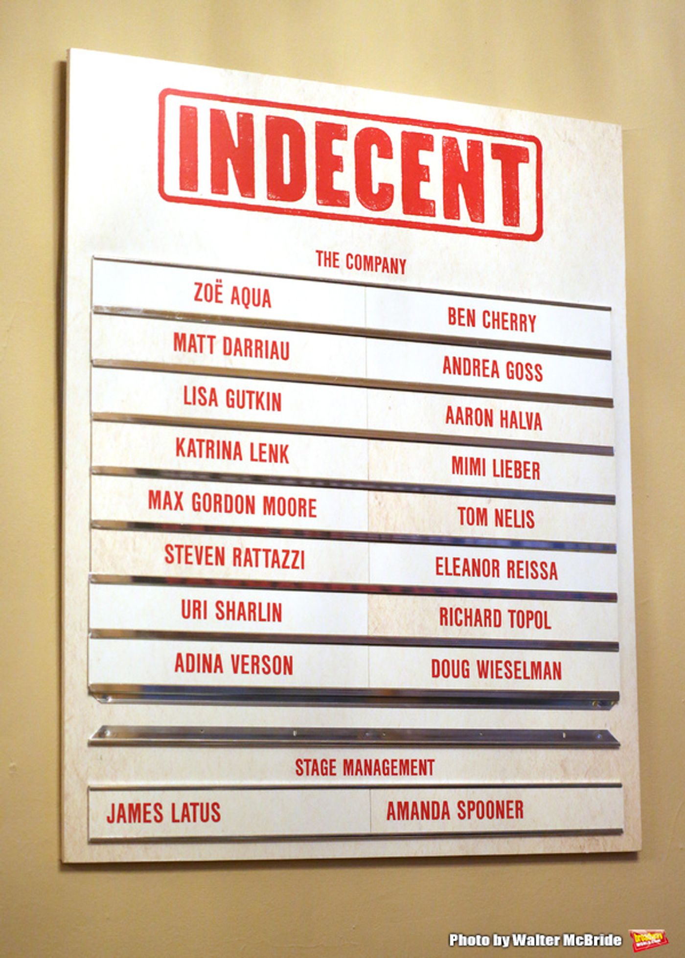 Photo Coverage: INDECENT Company Takes Opening Night Bows!  Image