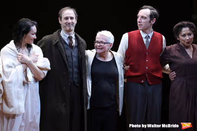 Katrina Lenk, Richard Topal, Paula Vogel, Max Gordon Moore and Mimi Lieber  Photo