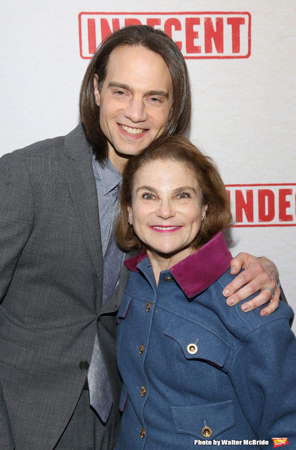 Jordan Roth and Tovah Feldshuh  at 