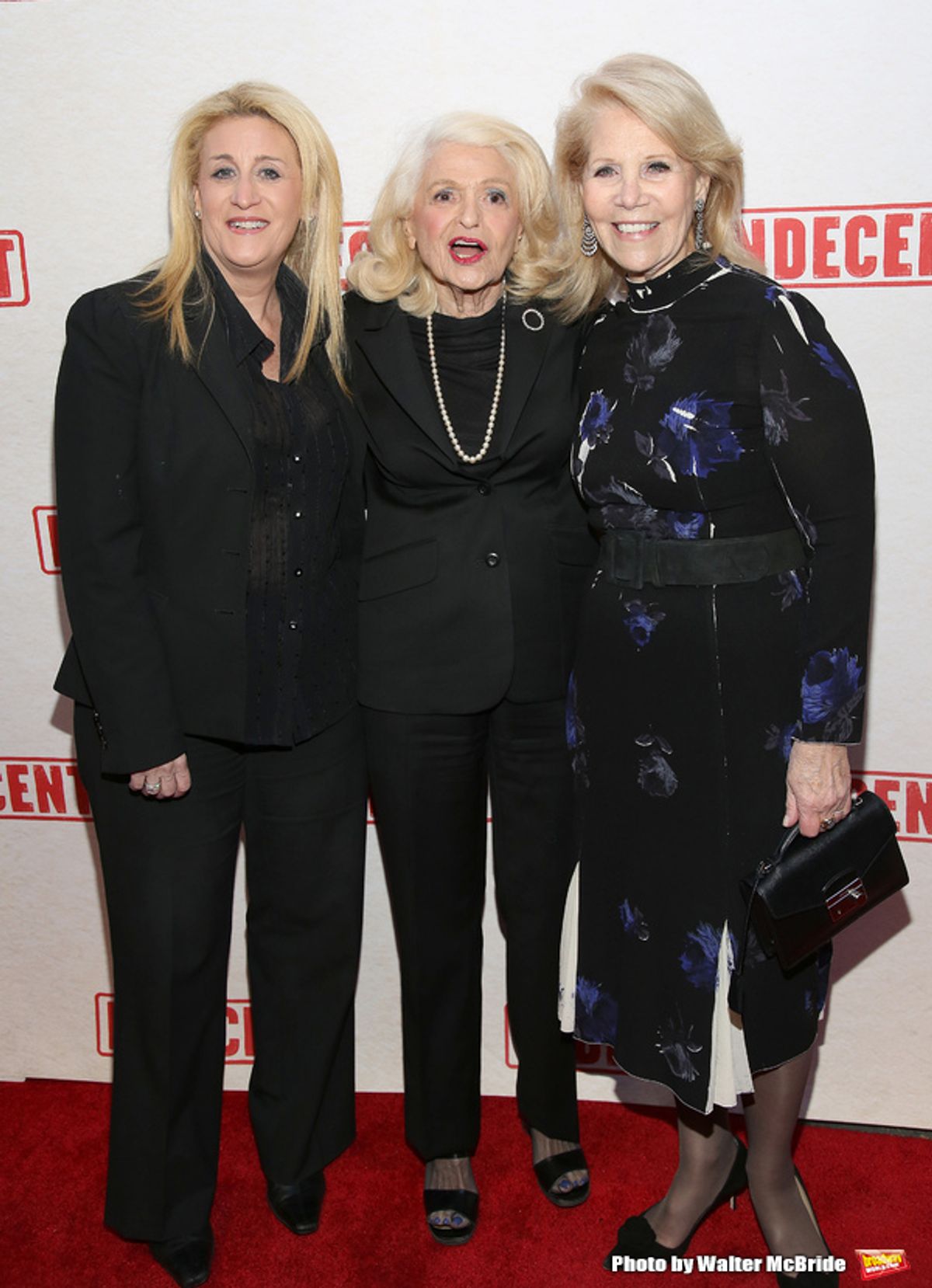 Judith Kasen, Edie Windsor and Daryl Roth at 