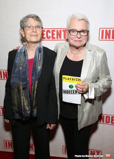 Anne Fausto-Sterling and Paula Vogel  Photo