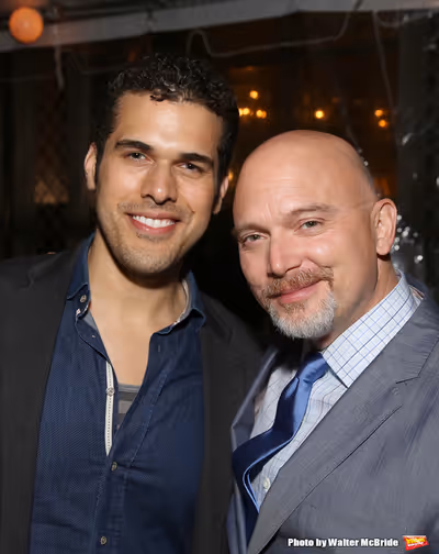 Joel Perez and Michael Cerveris  Photo