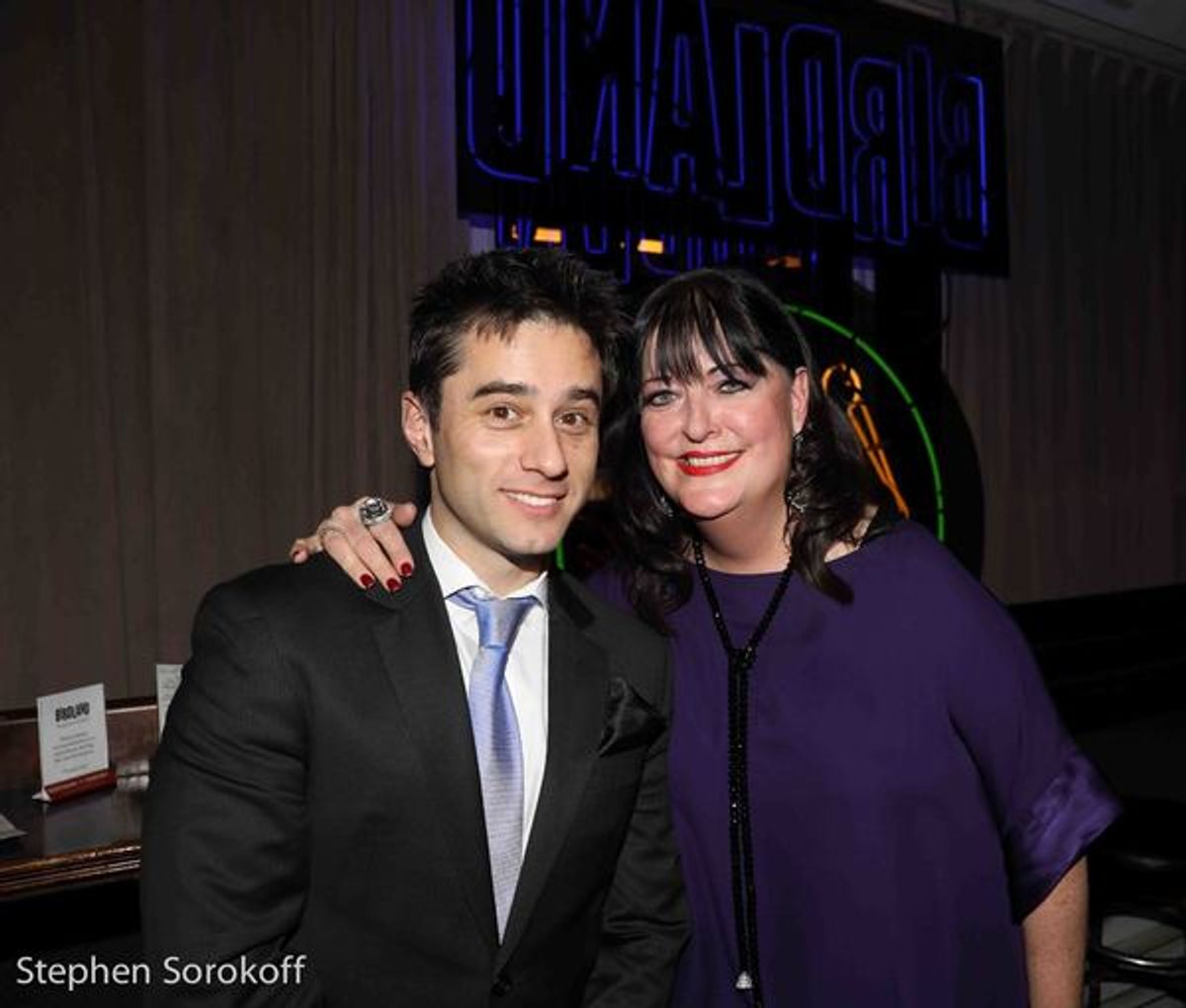 Matt Baker & Ann Hampton Callaway at 