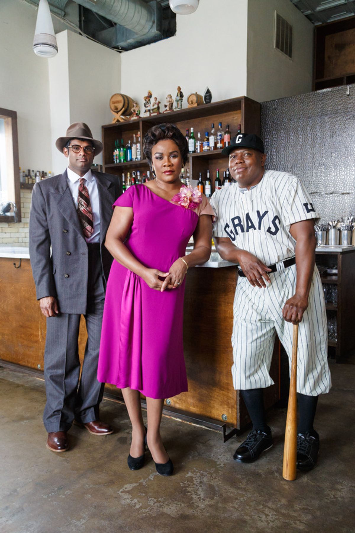 Sean Panikkar, Denyce Graves, and Alfred Walker at 