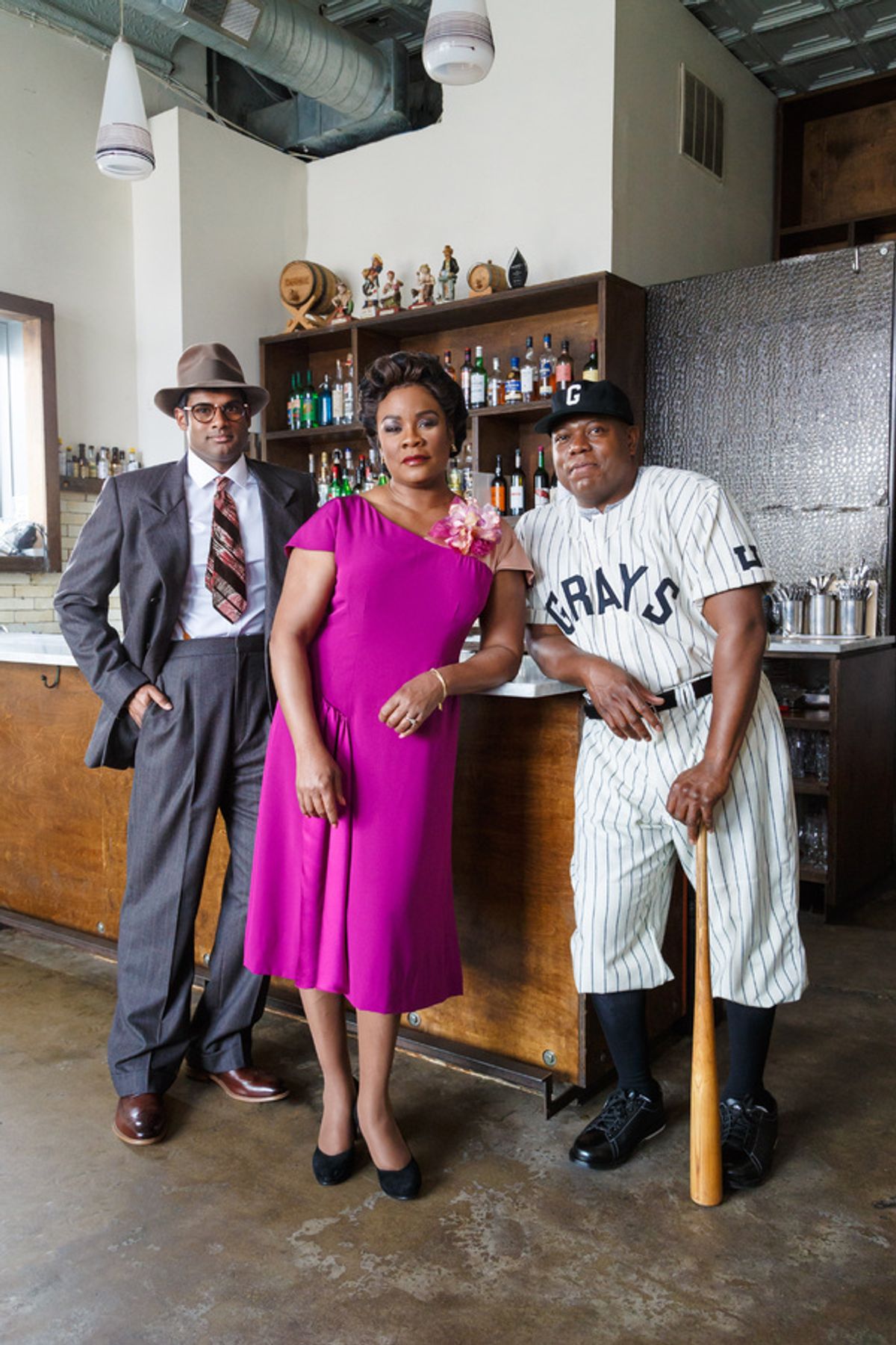 Sean Panikkar, Denyce Graves, and Alfred Walker at 