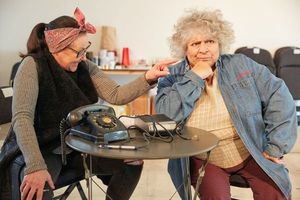 Frances Barber and Miriam Margolyes Photo