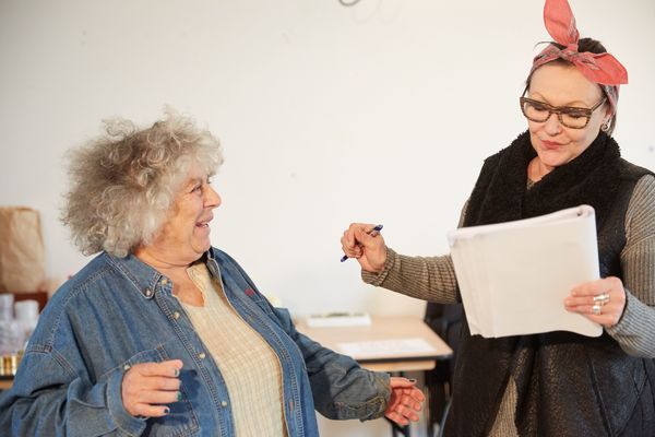 Miriam Margolyes and Frances Barber Photo