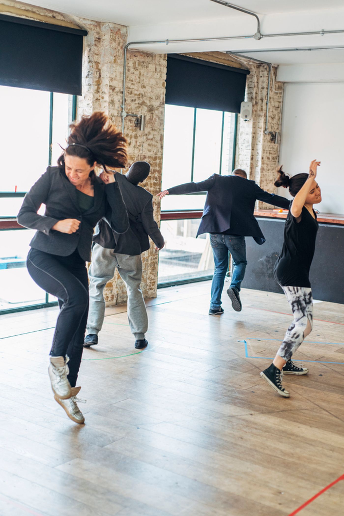 Photo Flash: In Rehearsal for THE PULVERISED at the Arcola Theatre  Image