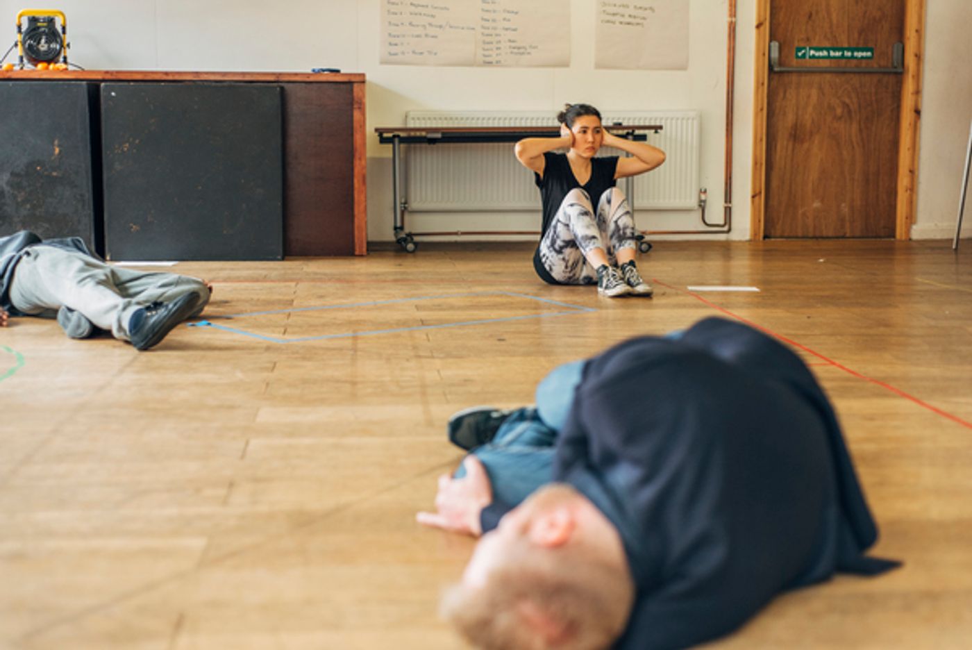 Photo Flash: In Rehearsal for THE PULVERISED at the Arcola Theatre  Image