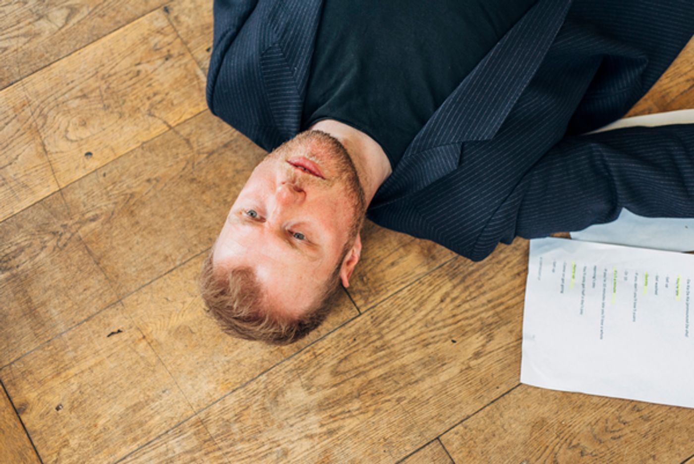 Photo Flash: In Rehearsal for THE PULVERISED at the Arcola Theatre  Image