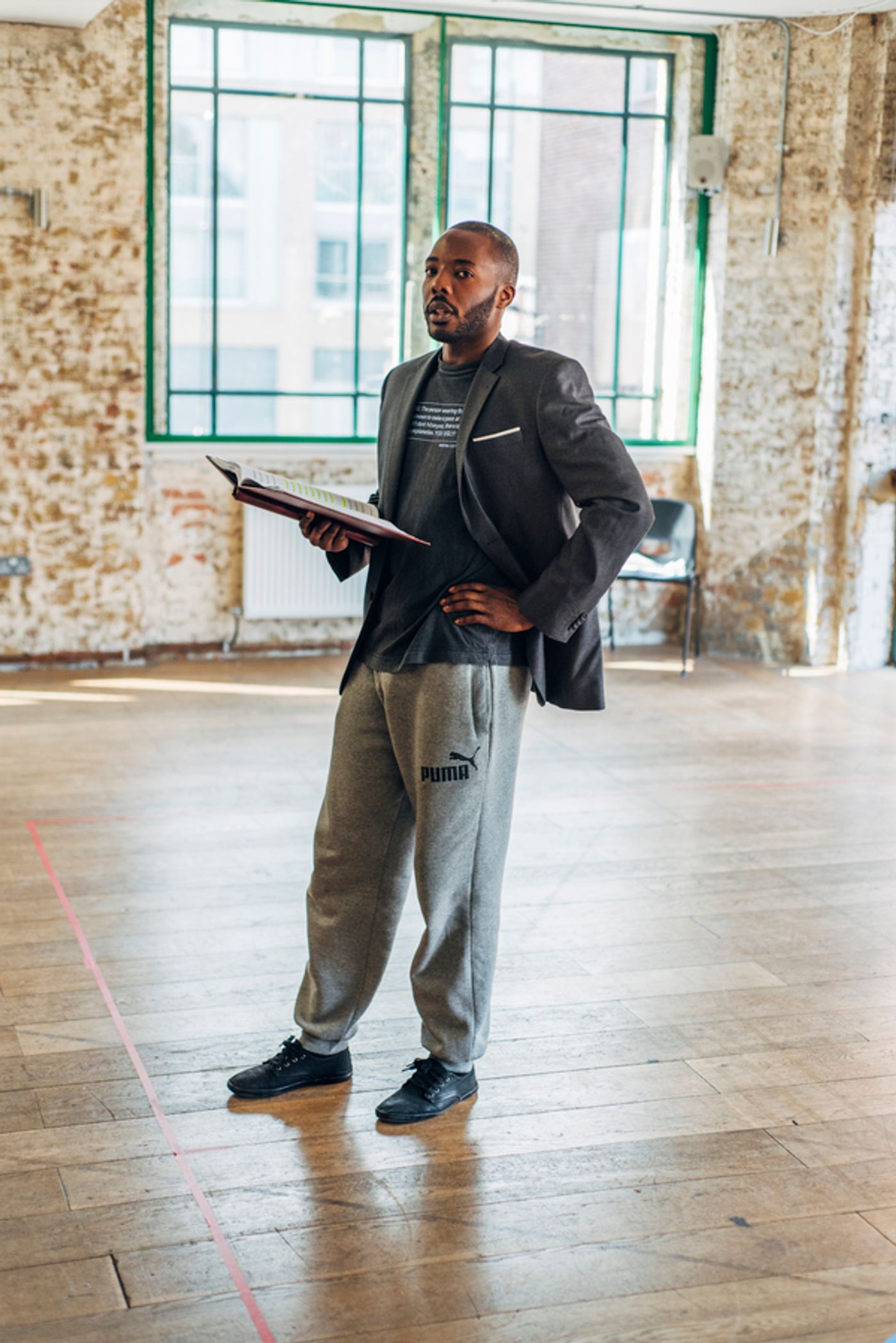 Photo Flash: In Rehearsal for THE PULVERISED at the Arcola Theatre  Image