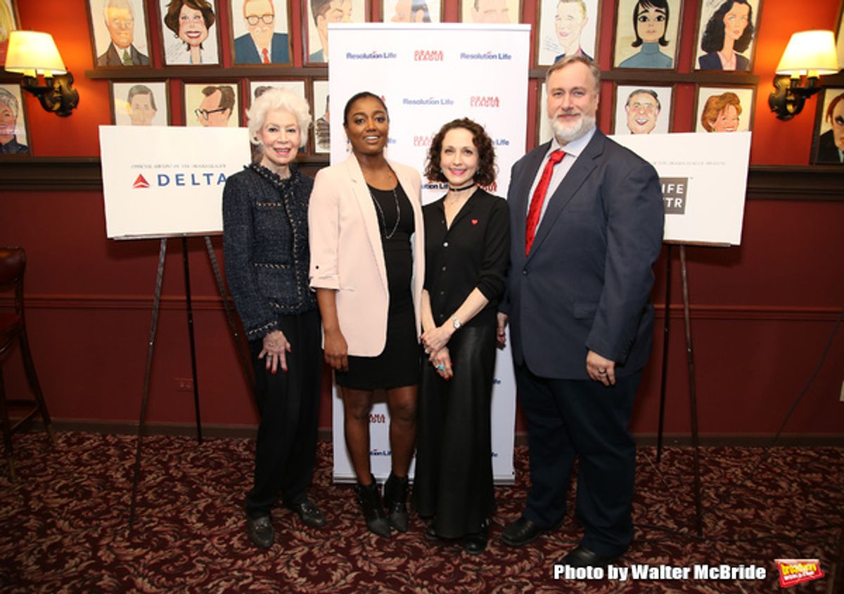 Jano Herbosch, Patina Miller, Bebe Neuwirth and Gabriel Shanks at 