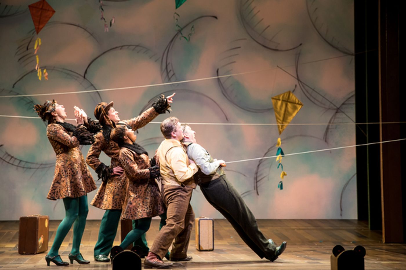Photo Flash: A Hopping Good Look at A YEAR WITH FROG AND TOAD at Children's Theatre Company  Image