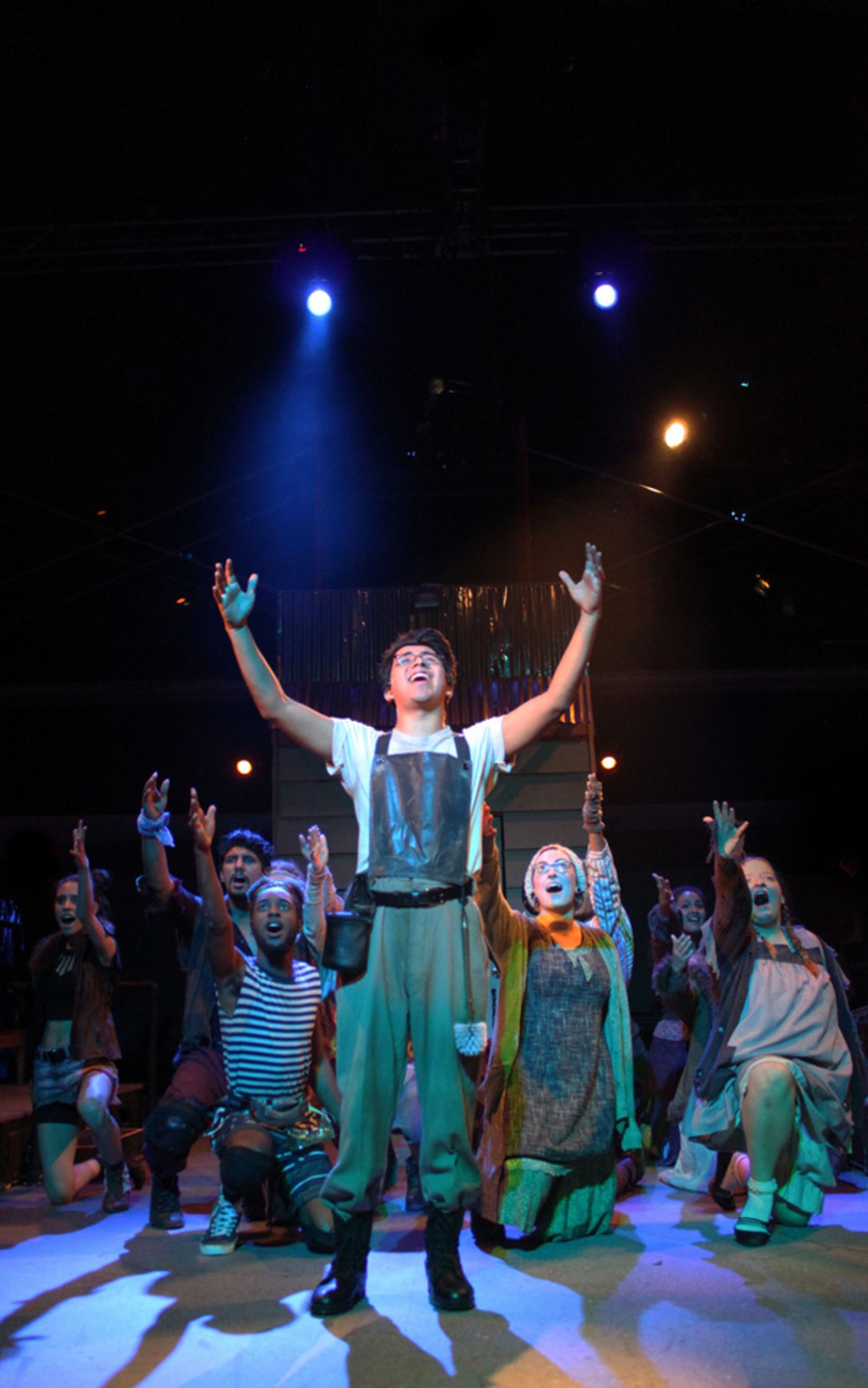 Photo Flash: First Look at Theatre Wesleyan's Immersive, 360-Degree URINETOWN: THE MUSICAL  Image