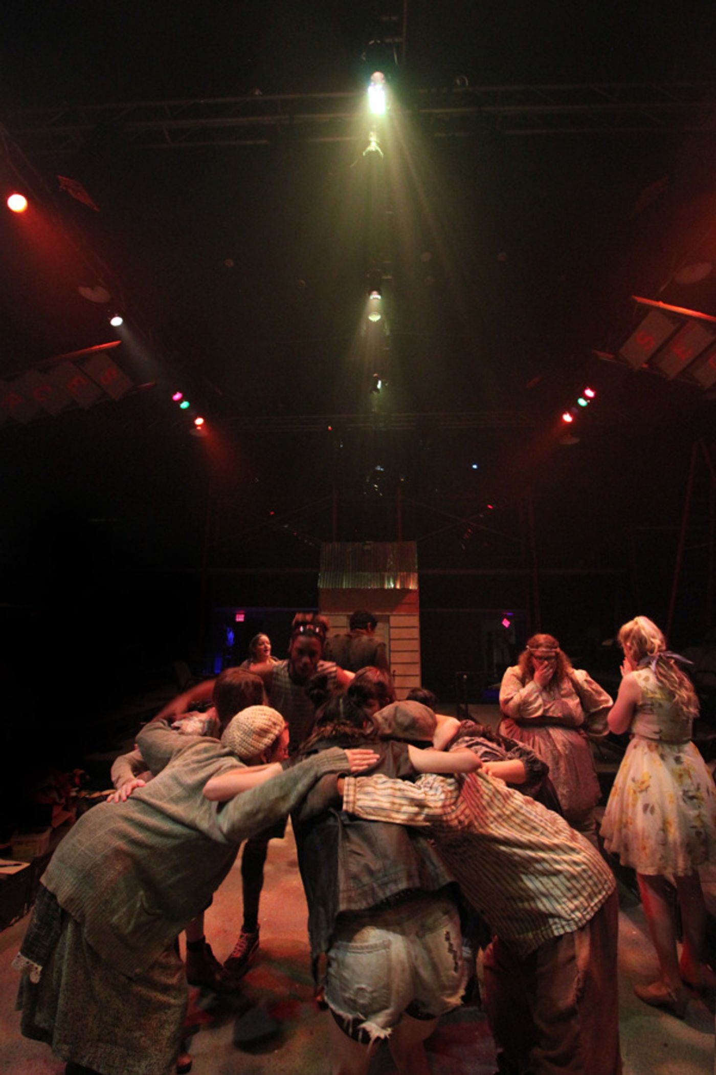 Photo Flash: First Look at Theatre Wesleyan's Immersive, 360-Degree URINETOWN: THE MUSICAL  Image