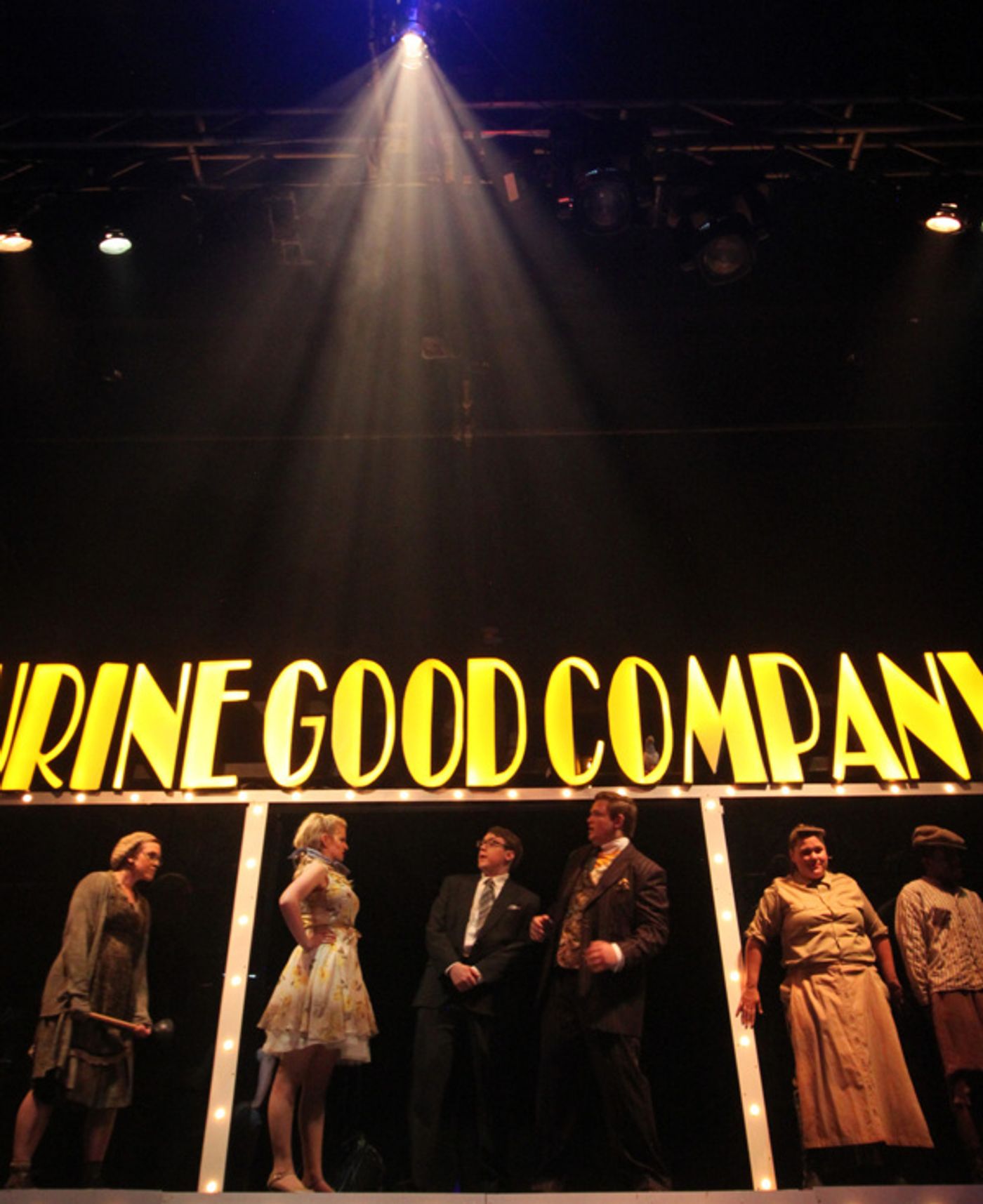 Photo Flash: First Look at Theatre Wesleyan's Immersive, 360-Degree URINETOWN: THE MUSICAL  Image