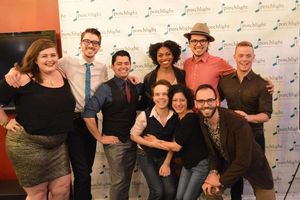 Liz Bollar, Cam Turner, Danny Spagnuolo, Adrienne Walker, Adrian Abel Azevedo, John Marshall Jr., Frankie Leo Bennett, Dana Tretta and Patrick Byrnes @ BroadwayWorld Liz Bollar, Cam Turner, Danny Spagnuolo, Adrienne Walker, Adrian Abel Azevedo, John M Photo
