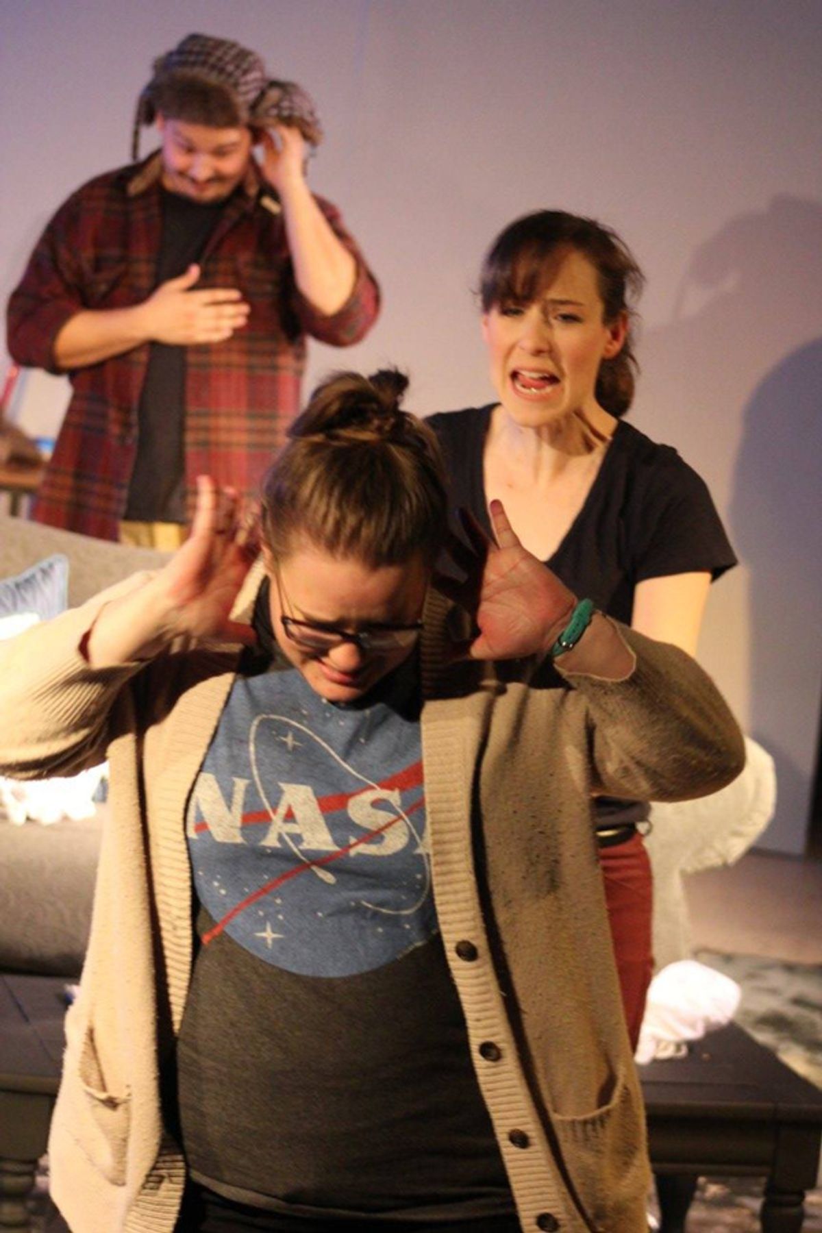 Ricky Rojas, CarrieLee Sparks and Cindy Lou Parker at 